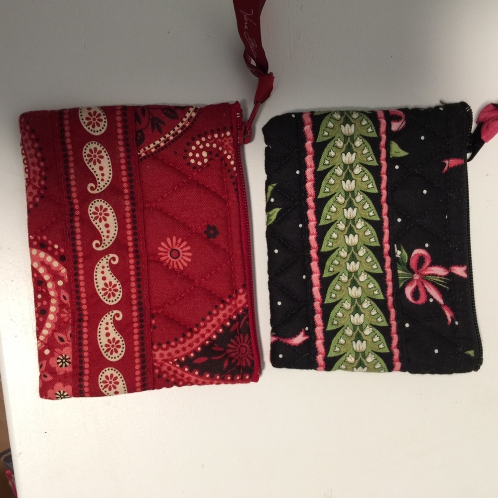 Two Vera Bradley Coin Purses